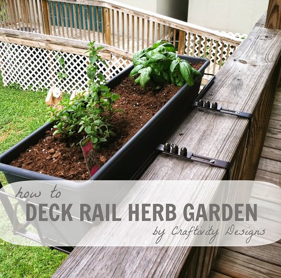 Deck Vegetable Garden Ideas 4