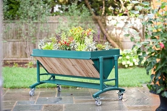 Mobile Elevated Garden Bed