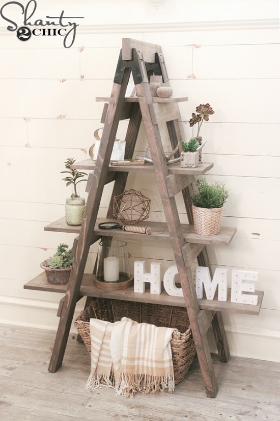  Ladder Plant Stand Ideas